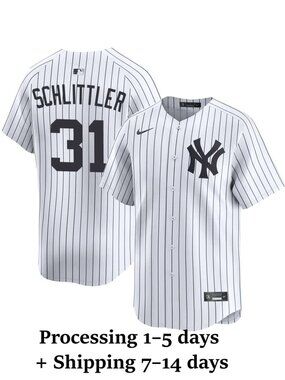 Mens Youths Select Cam Schlittler Stitched Jersey White